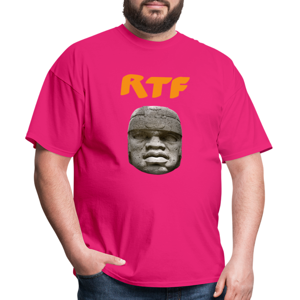Rtf Olmec Unisex Classic T-Shirt - fuchsia