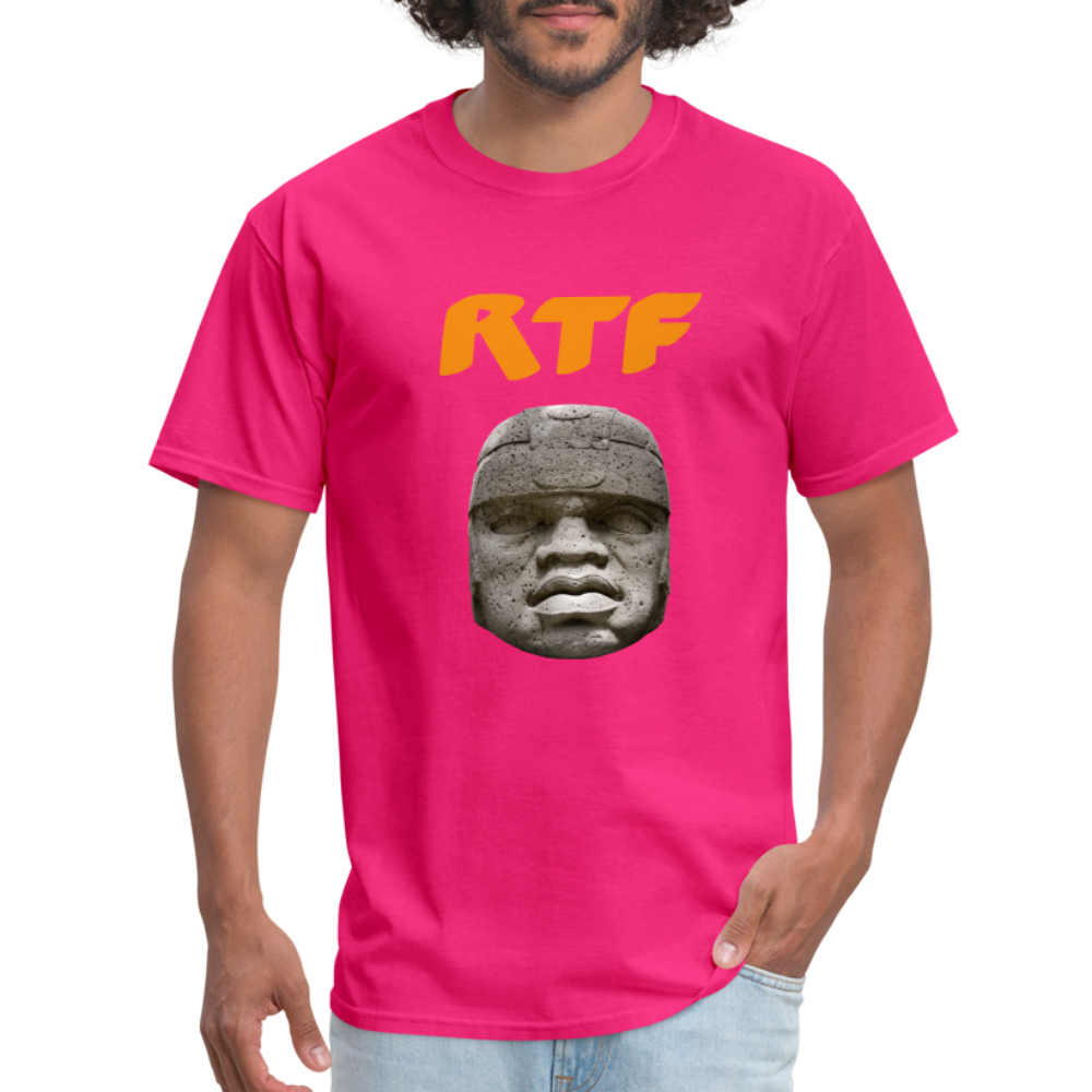 Rtf Olmec Unisex Classic T-Shirt - fuchsia