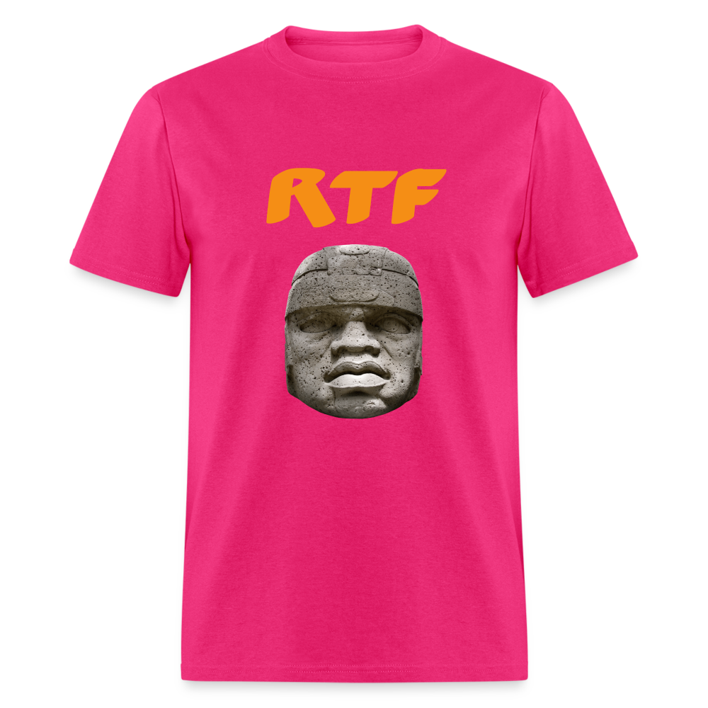 Rtf Olmec Unisex Classic T-Shirt - fuchsia
