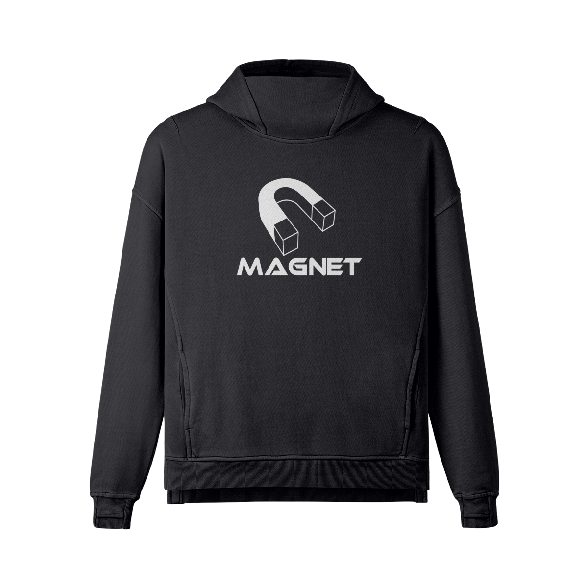 Magnet Turtleneck 380G Unisex Washed Slit Hem