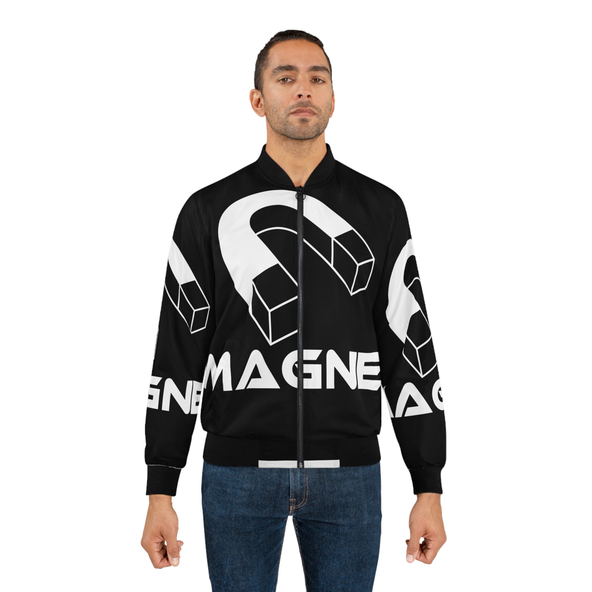 Magnet Rider Men's AOP Bomber Jacket