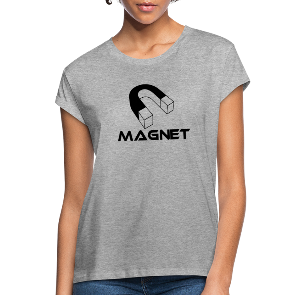 Magnet Women's Relaxed Fit T-Shirt - heather gray