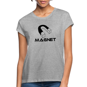 Magnet Women's Relaxed Fit T-Shirt - heather gray