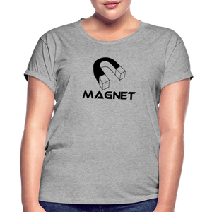 Magnet Women's Relaxed Fit T-Shirt - heather gray