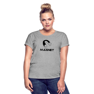 Magnet Women's Relaxed Fit T-Shirt - heather gray