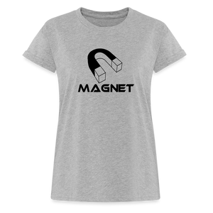 Magnet Women's Relaxed Fit T-Shirt - heather gray