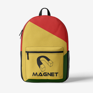 Magnet Reggae Irie Retro Colorful Print Trendy Backpack