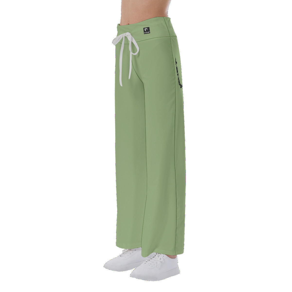Magnet Cups Women's High-waisted Straight-leg Trousers