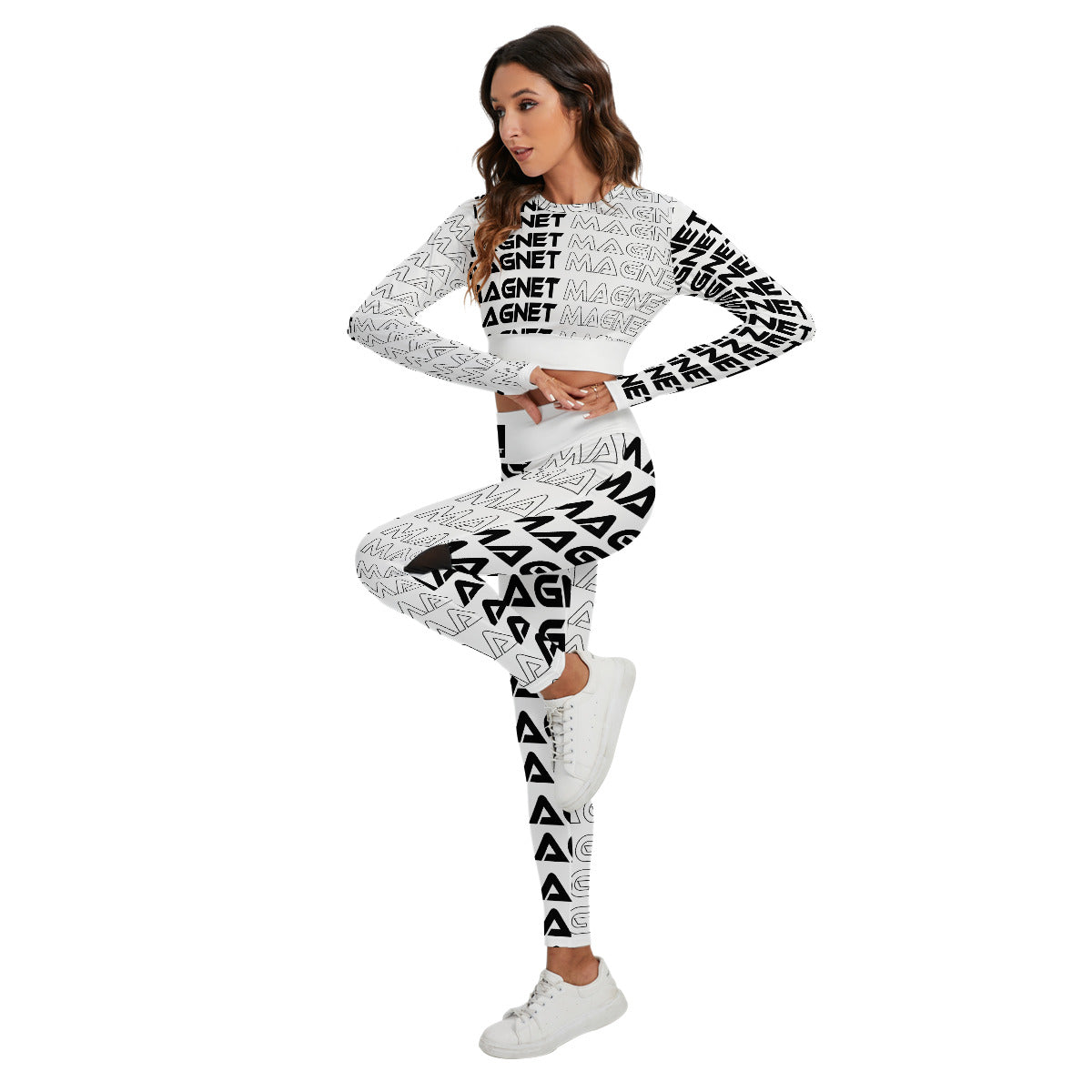 Magnet vogue Women's Sport Set With Backless Top And Leggings
