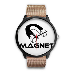 Magnet custom"Time is now" watch.