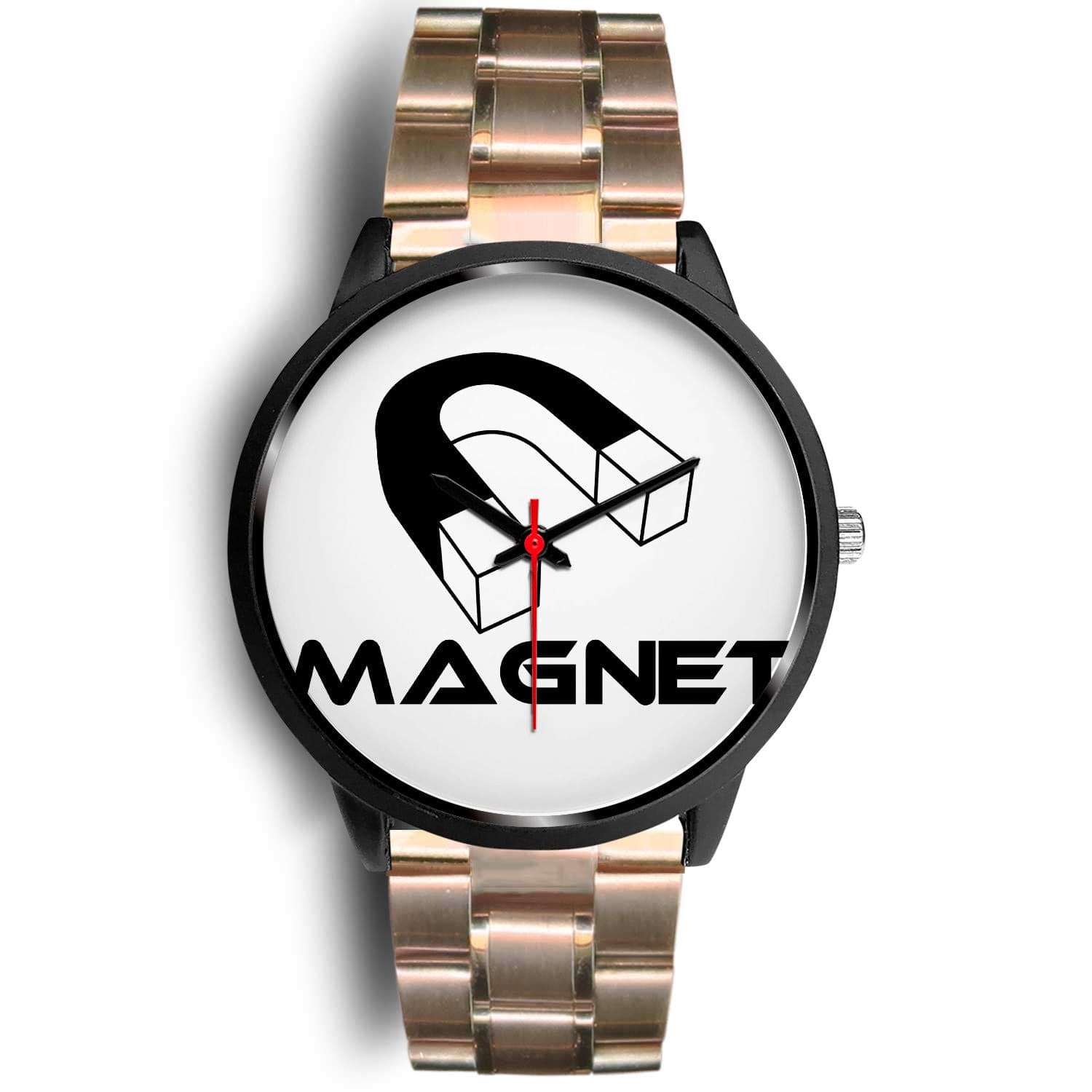 Magnet custom"Time is now" watch.