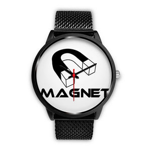 Magnet custom"Time is now" watch.