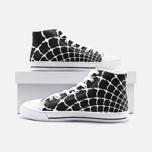 Magnet Web Unisex High Top Canvas Shoes - Magnetdrip