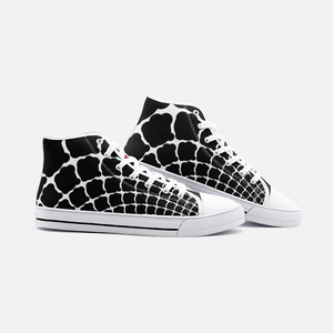 Magnet Web Unisex High Top Canvas Shoes - Magnetdrip