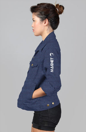 MAGNET RAW womens denim jacket