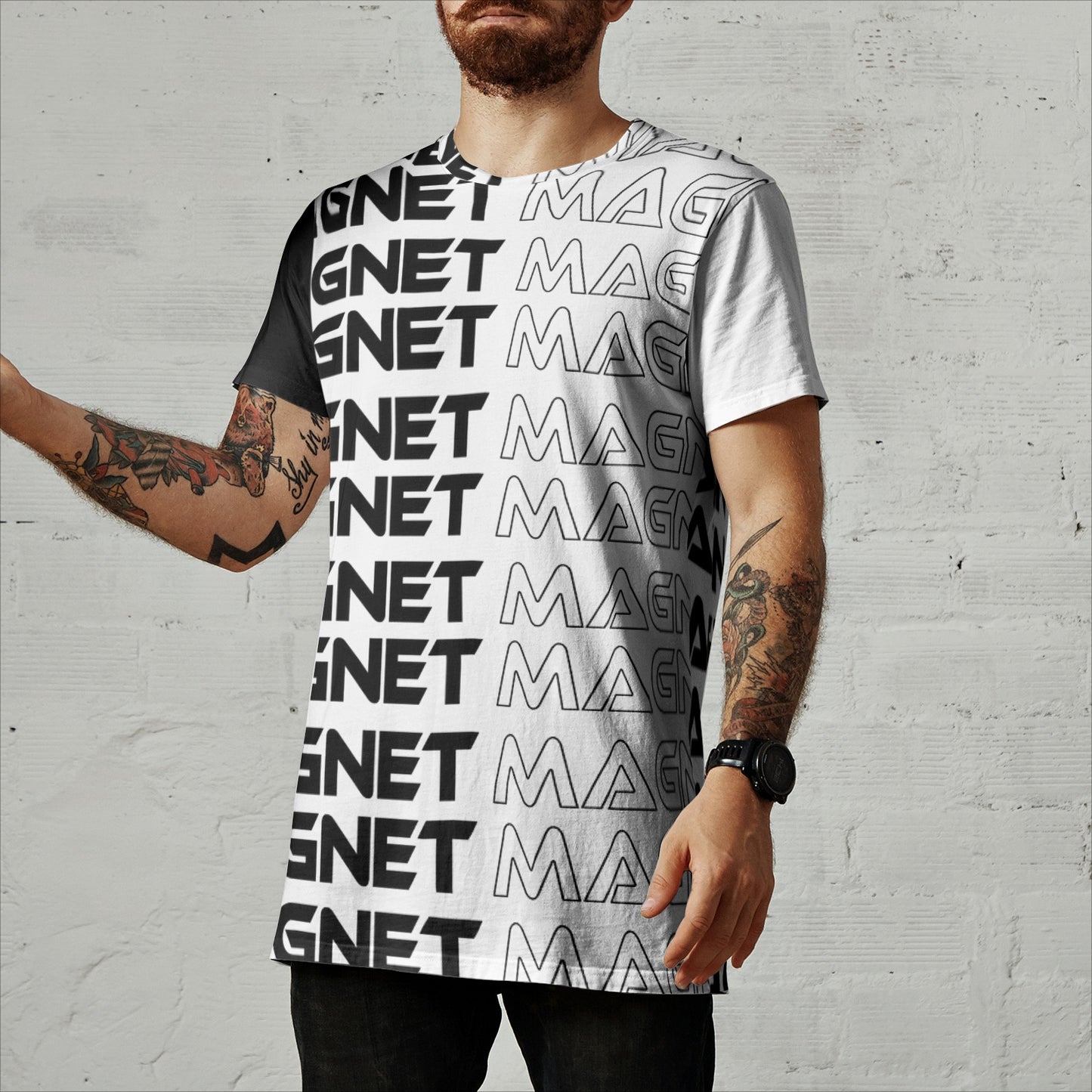 Magnet Balance Men's All-Over Print T-shirts