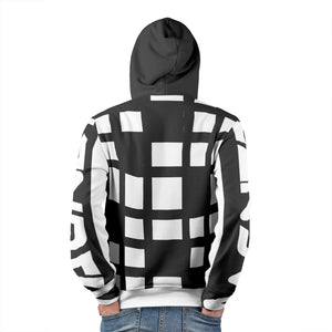 Magnet Grid Men's Pullover Hoodies