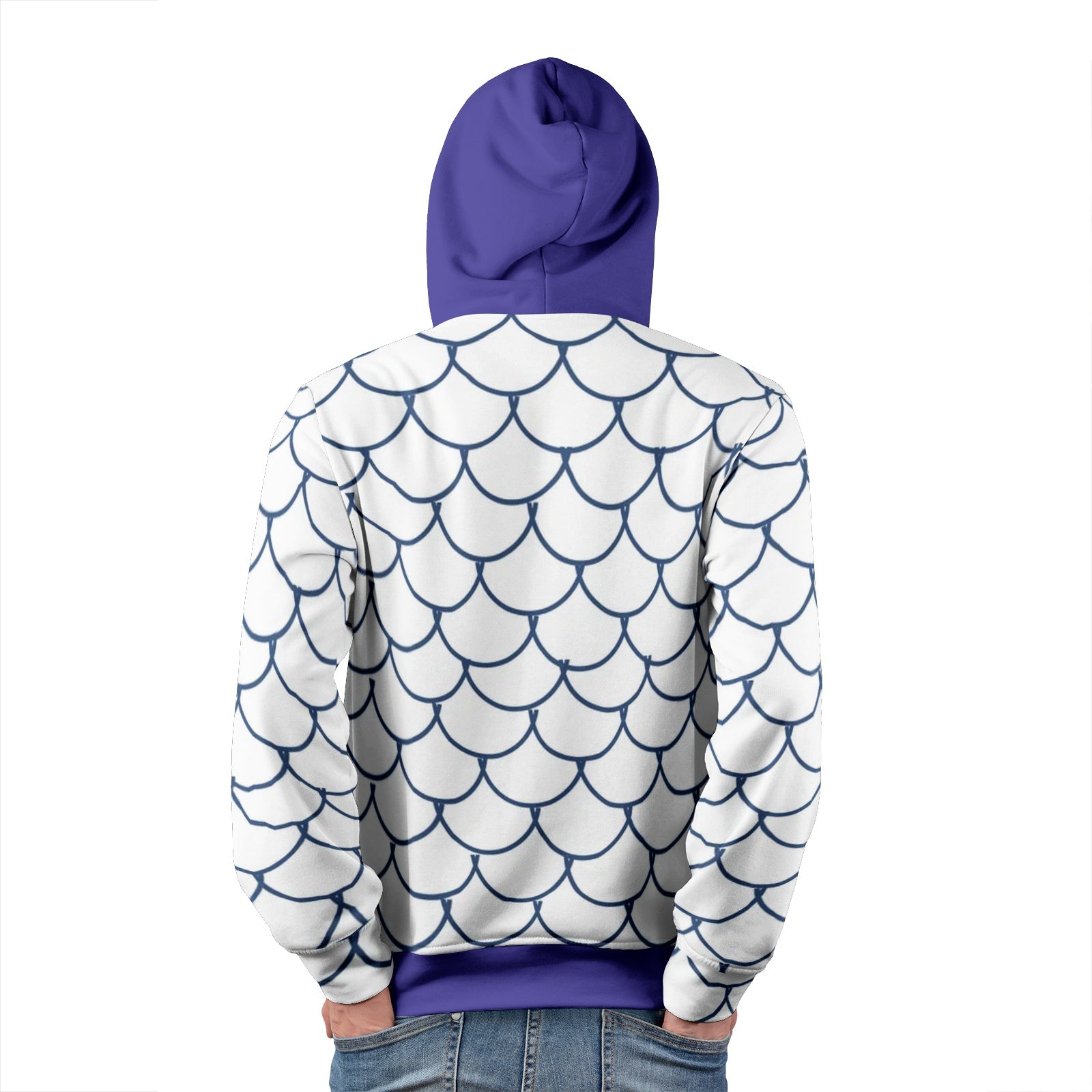 Magnet Scales Men's Pullover Hoodies