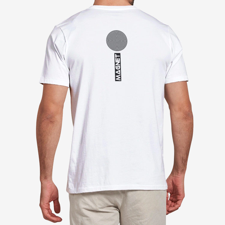 Magnet warp Men's Heavy Cotton Adult T-Shirt - Magnetdrip