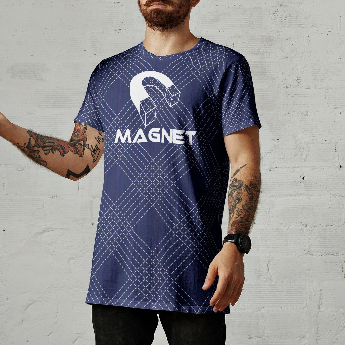 Magnet Lux Men's All-Over Print T-shirts