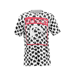 Magnet love target Men's All-Over Print T-shirts