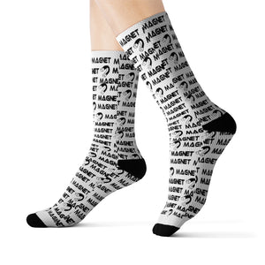 Magnet affirmation Sublimation Socks - Magnetdrip