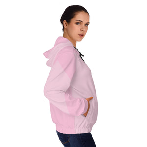 Magnet Cotton Candy Women’s Full-Zip Hoodie (AOP)