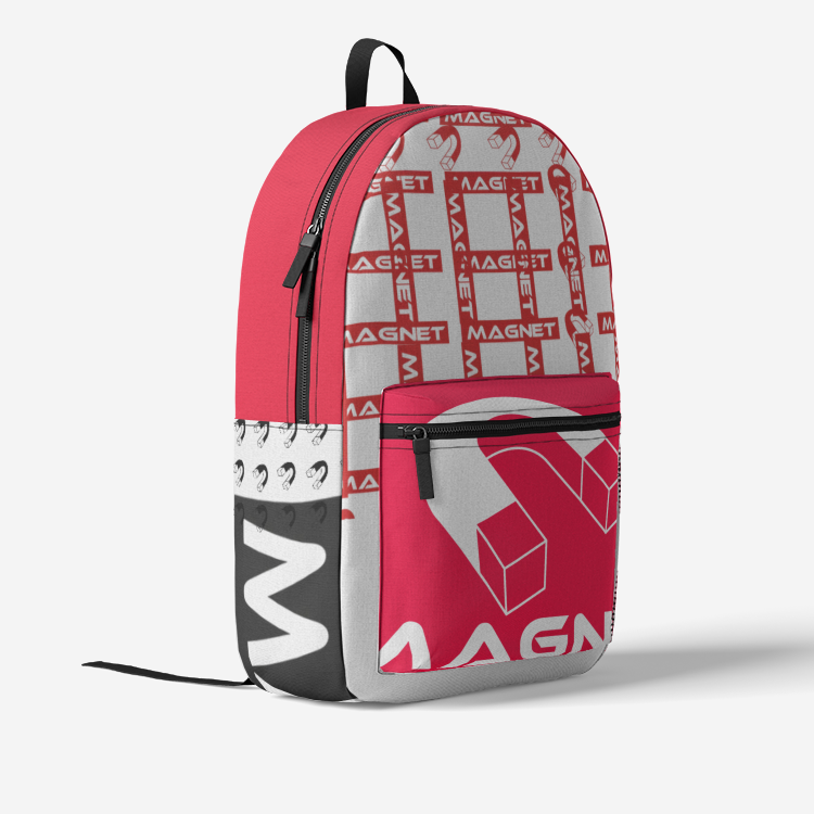Retro Colorful Print Trendy Backpack - Magnetdrip