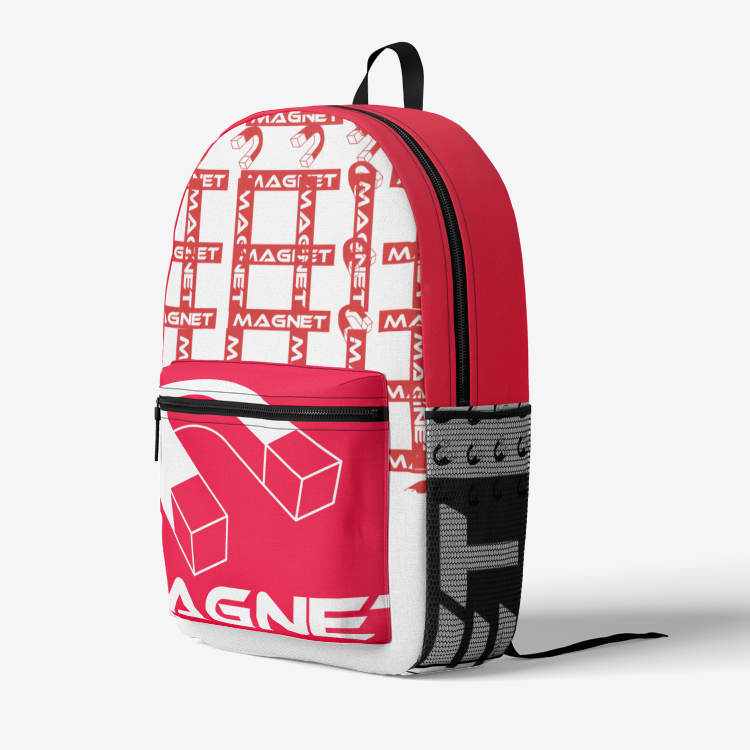 Retro Colorful Print Trendy Backpack - Magnetdrip