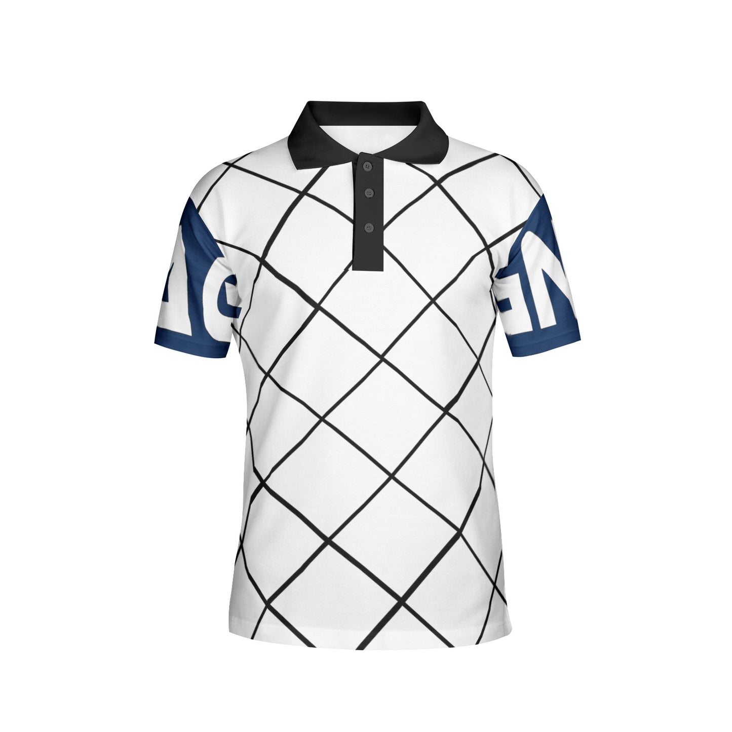 Magnet Off Grid Men's All-Over Print Polo Shirts