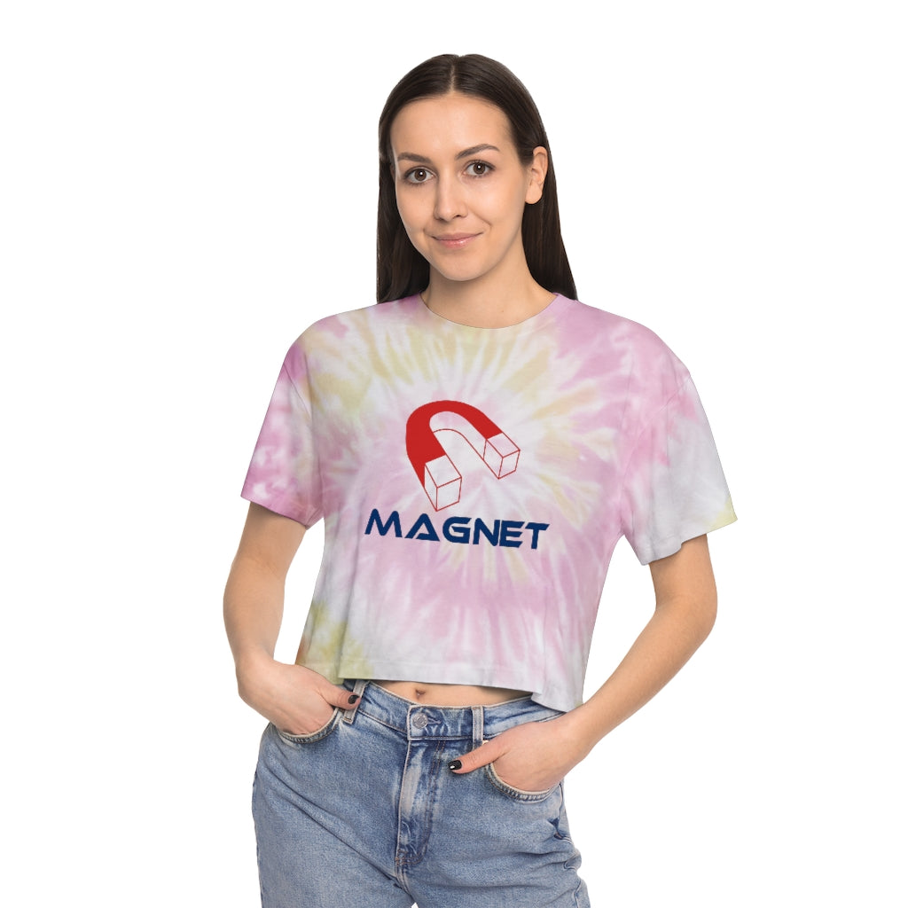 Magnet Women's Tie-Dye Crop Tee