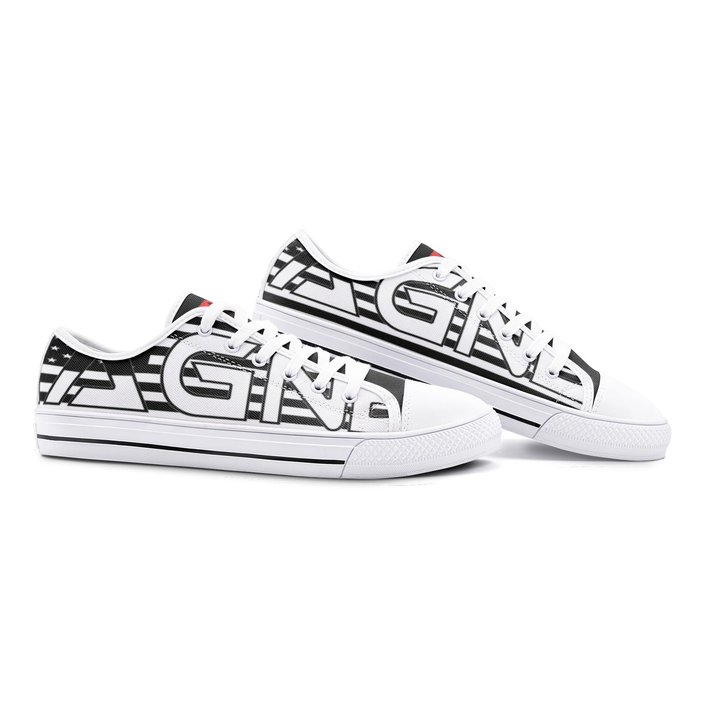 Magnet expedition Unisex Low Top Canvas Shoes