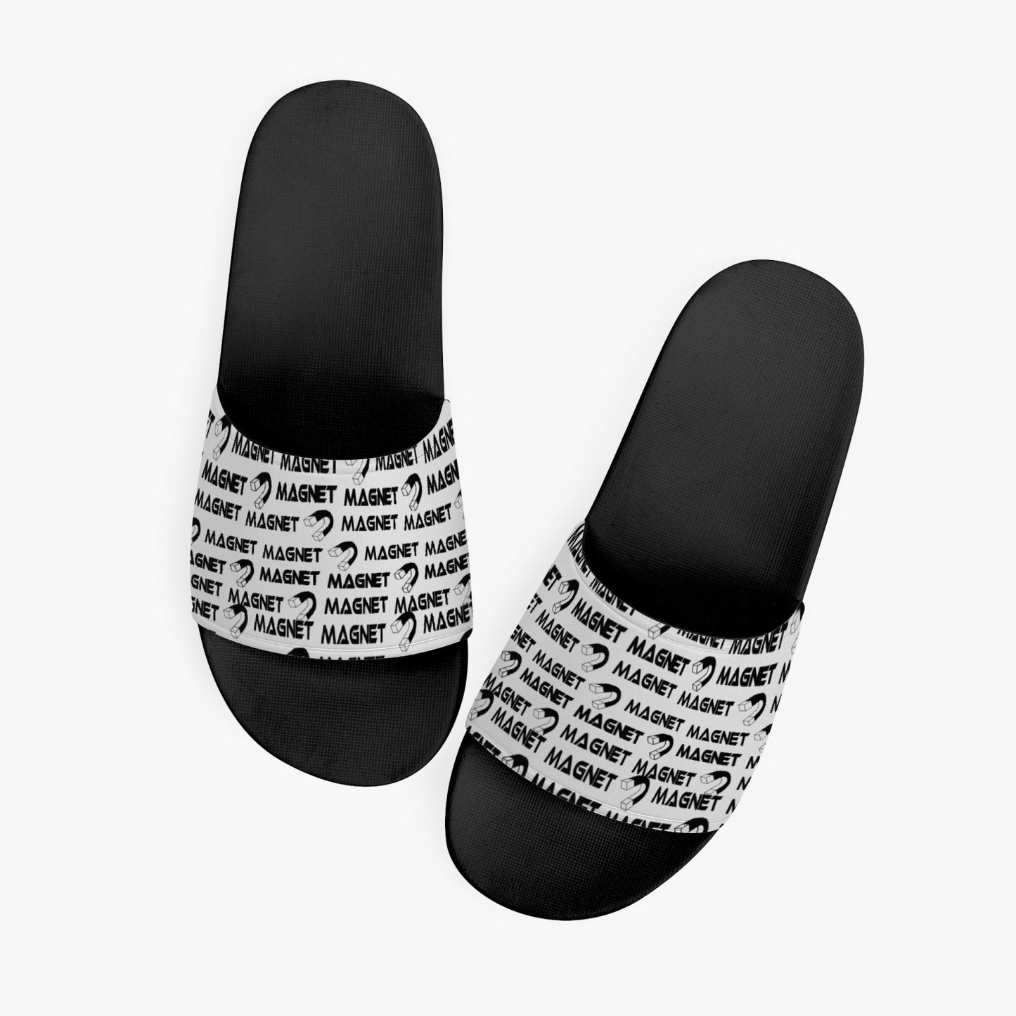 Magnet affirmation Sandals - Black