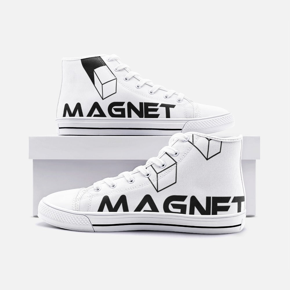 MAGNET freesty Unisex High Top Canvas Shoes - Magnetdrip