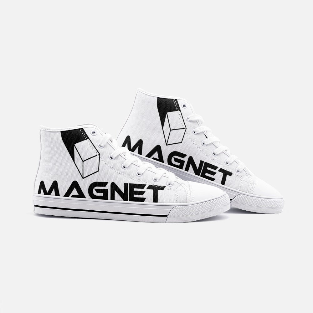 MAGNET freesty Unisex High Top Canvas Shoes - Magnetdrip