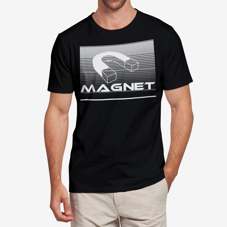 Magnet Silver Lining Men's Heavy Cotton Adult T-Shirt