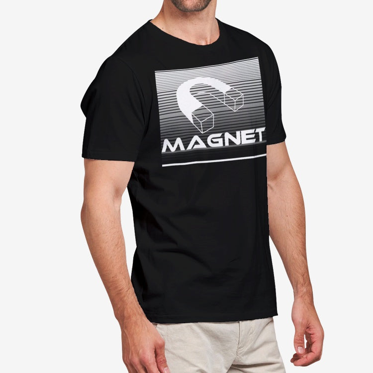 Magnet Silver Lining Men's Heavy Cotton Adult T-Shirt