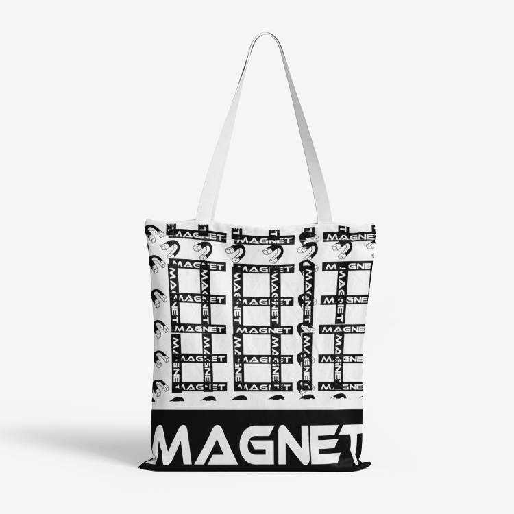 Magnet all purpose Heavy Duty and Strong Natural Canvas Tote Bags - Magnetdrip
