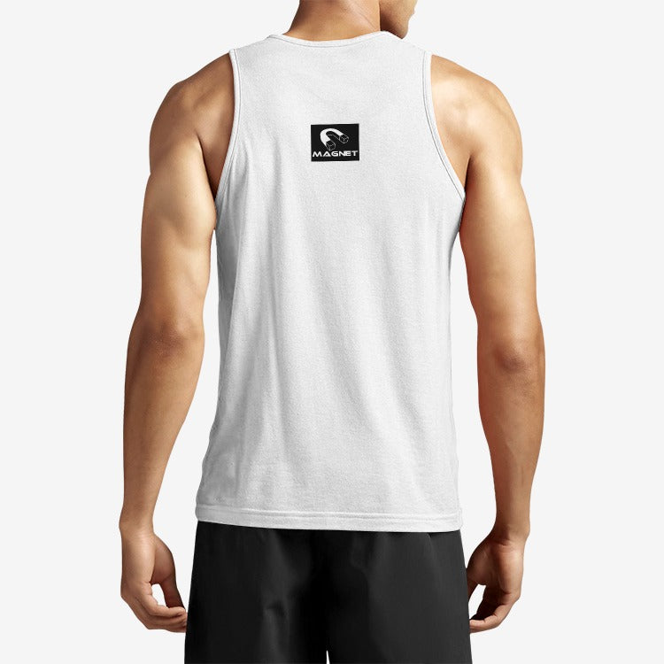 MAGNET Men's Performance Cotton Tank Top Shirt - Magnetdrip