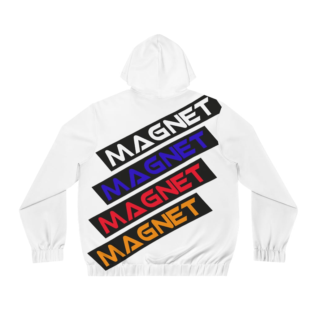 Magnet All Stripes Men's Full-Zip Hoodie (AOP)