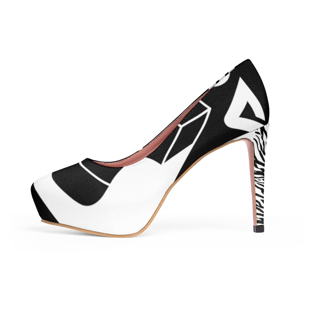 Magnet Zebra Women's Platform Heels - Magnetdrip