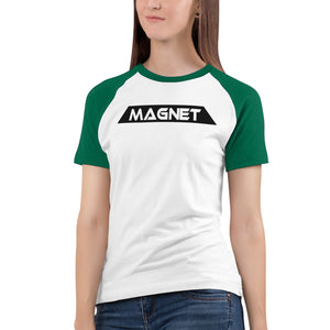 Magnet Lead Women's Premium Cotton Raglan Tshirts