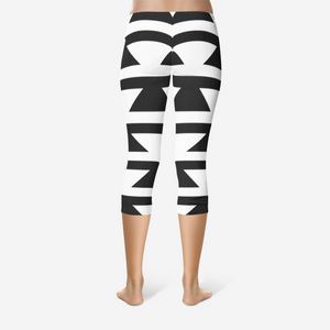 Magnet Sante Fe All-Over Print Capri Leggings - Magnetdrip