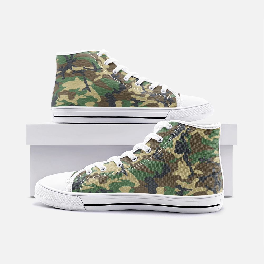 MAGNET ARISTOCAMO Unisex High Top Canvas Shoes - Magnetdrip