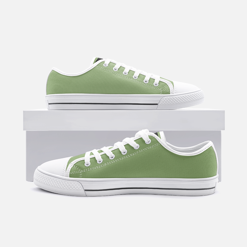 Unisex Low Top Canvas Shoes - Magnetdrip