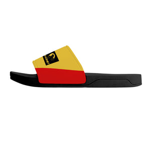 Magnet Rasta Irie  Slide Sandals - Black