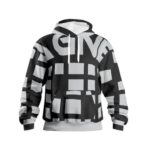 Magnet Grid Men's Pullover Hoodies