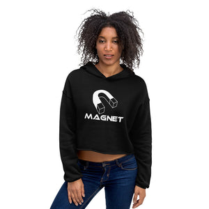 MAGNET Women's Fleece Crop Hoodie xccscss.