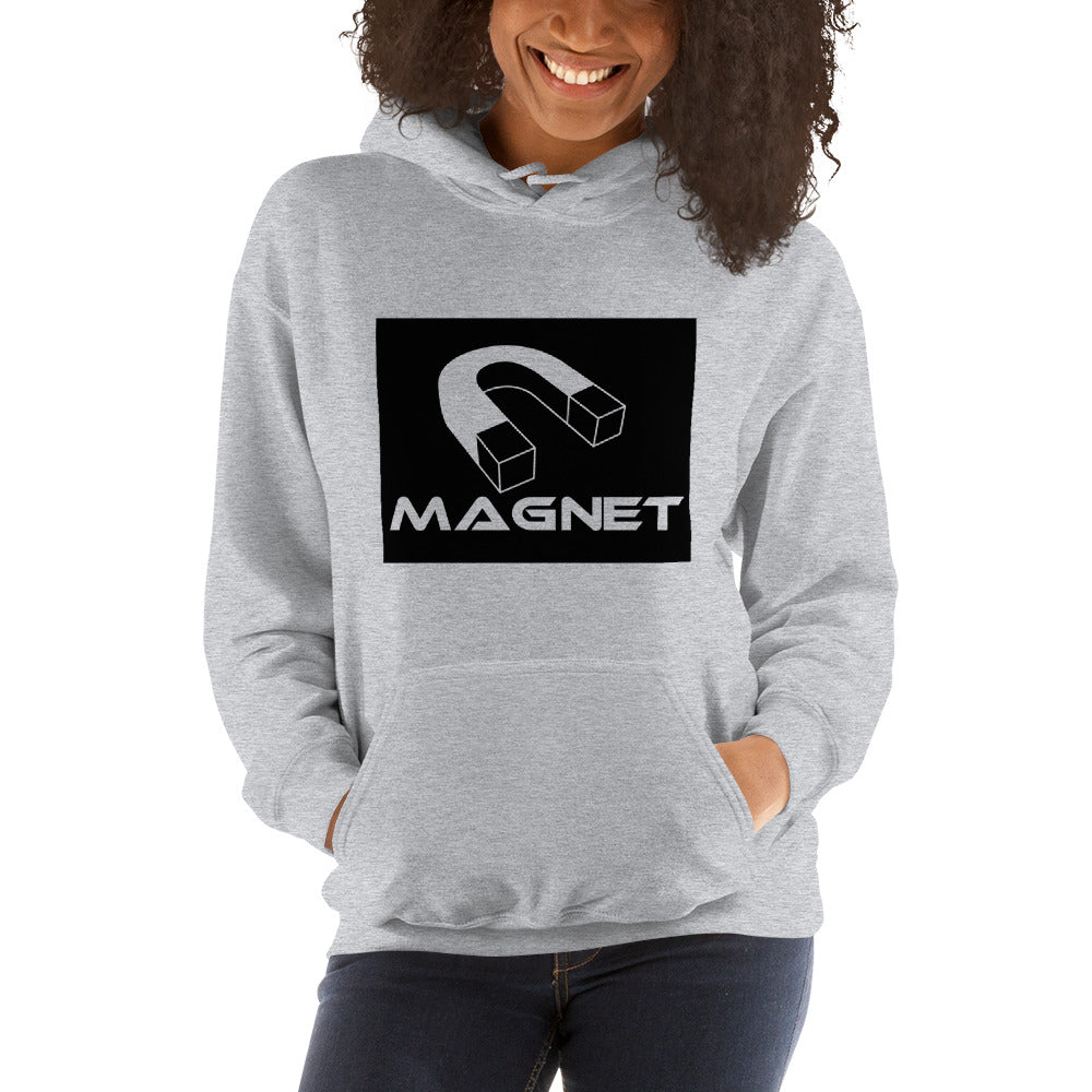 Magnet Law of attraction Unisex Hoodie.