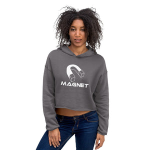 MAGNET Women's Fleece Crop Hoodie xccscss.